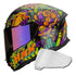 CASCO HAX RODA FORCE KUKULCAN NEGRO MORADO BRILLO